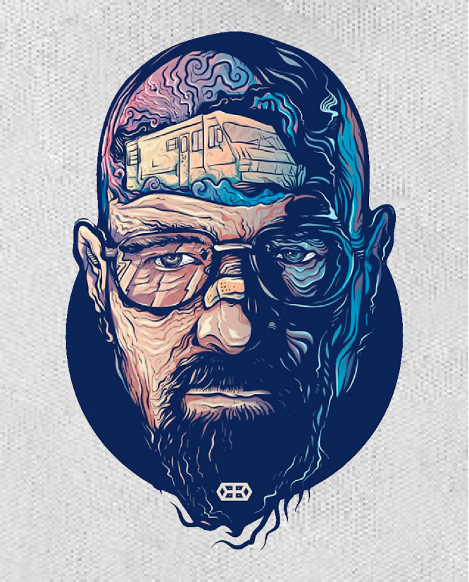 Kepurė Heisenberg head